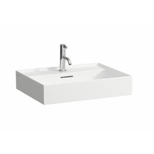 Laufen Kartell umyvadlo by 60x46 cm otvor pro baterii uprostřed H8103330001041