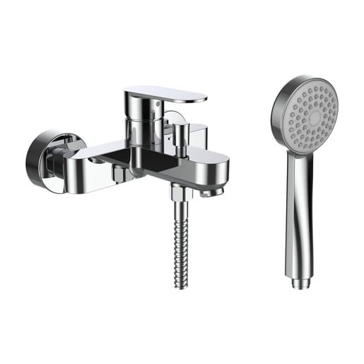 Laufen NEJA nástěnná vanová baterie chrom chrom lesk H3215170041311