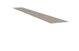 Poplastovaný plech SARNAFIL TPO (šedá)