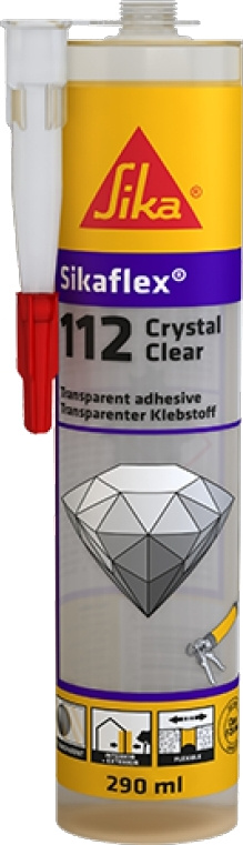 Lepidlo Sikaflex-112 Crystal Clear 290 ml