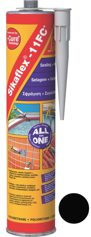 Tmel polyuretanový Sikaflex-11 FC Purform černý 300 ml