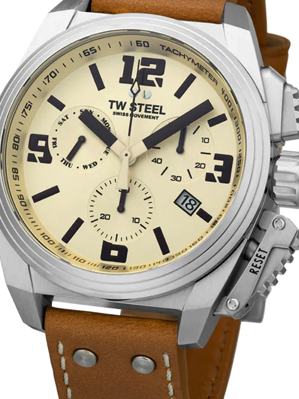 TW-Steel TW1110 Canteen Chronograph 46mm