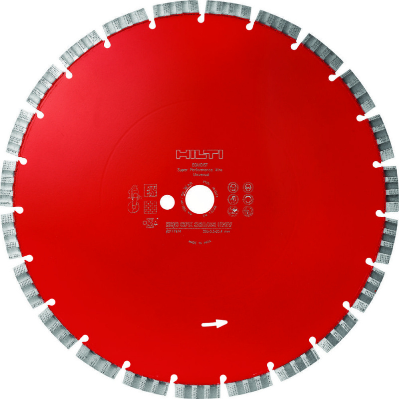 Kotouč DIA Hilti EQD SPX Universal 400×25,4×3,5×12 mm