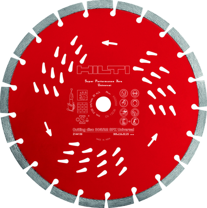 Kotouč DIA Hilti EQD SPX Universal 305×22,23×3,2×12 mm