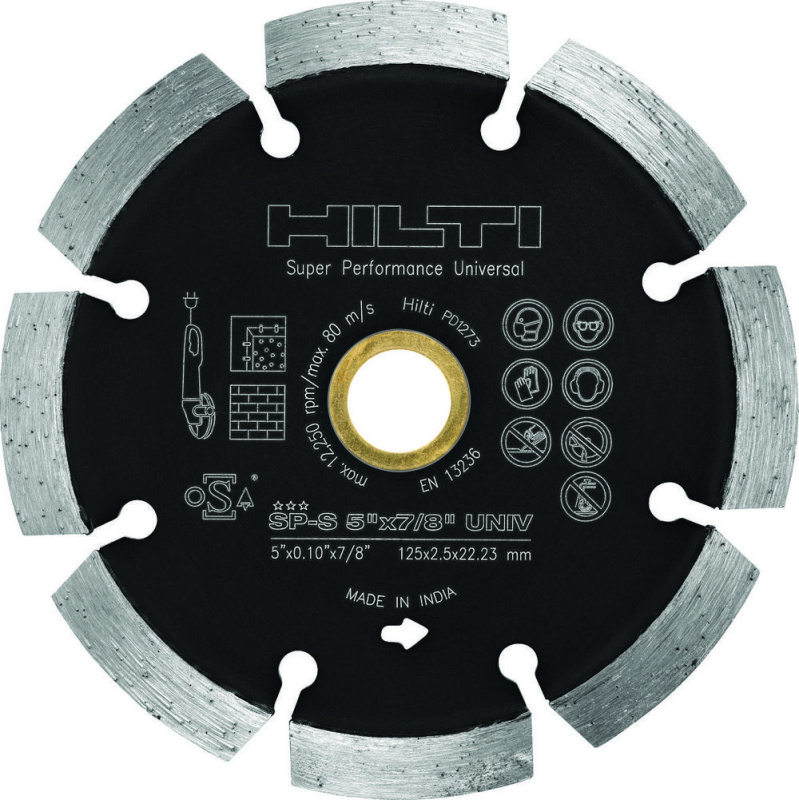 Kotouč DIA Hilti SP-S Universal 125×22,23×2,5×10 mm