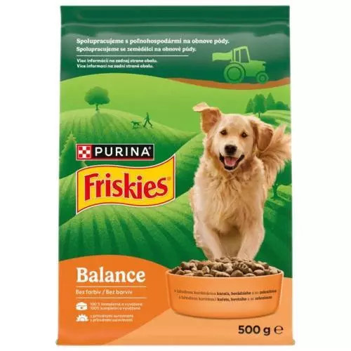 Friskies granule balance s kuřetem a zeleninou 500g