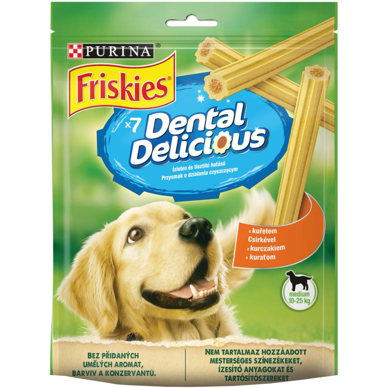 Friskies snack dog - Dental Delicious Medium&Large  200g
