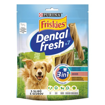 Friskies Dental Fresh pamlsky pro psy 180 g