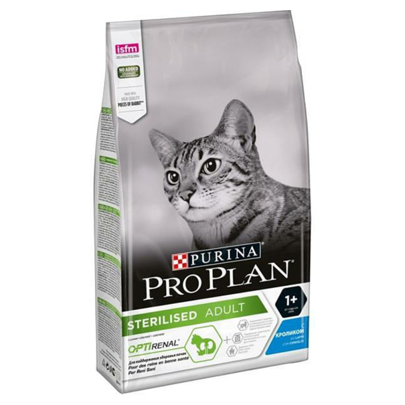 Pro Plan Cat Adult Sterilised Renal Plus králík 3 kg