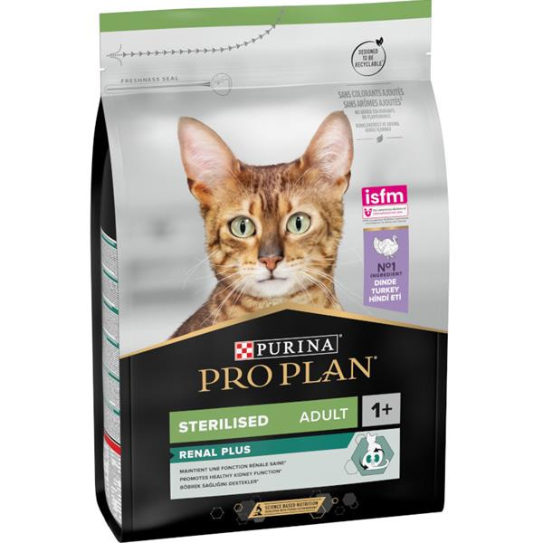 Pro Plan Cat Adult Sterilised Renal Plus krůta 3 kg