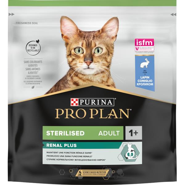 Pro Plan Cat Adult Sterilised Renal Plus králík 400g