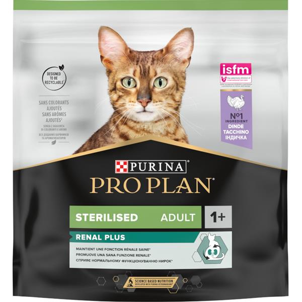 Pro Plan Cat Adult Sterilised Renal Plus krůta 400g