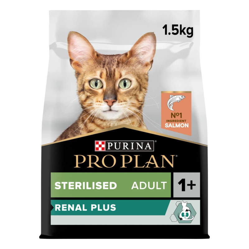 Pro Plan Cat Adult Sterilised Renal Plus losos 1,5 kg