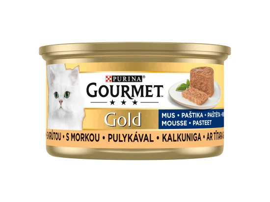 Gourmet Gold jemná paštika s krůtou 24x85g