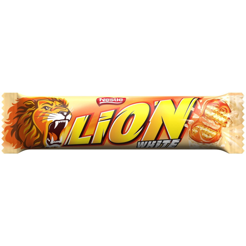 Nestlé LION White křupavá oplatka s bílou polevou