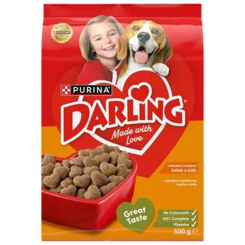 Darling granule s drůbežím 500g