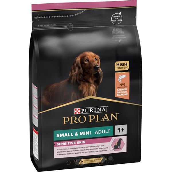 PRO PLAN Dog Adult Sm&Mini Sens.Skin 3 kg