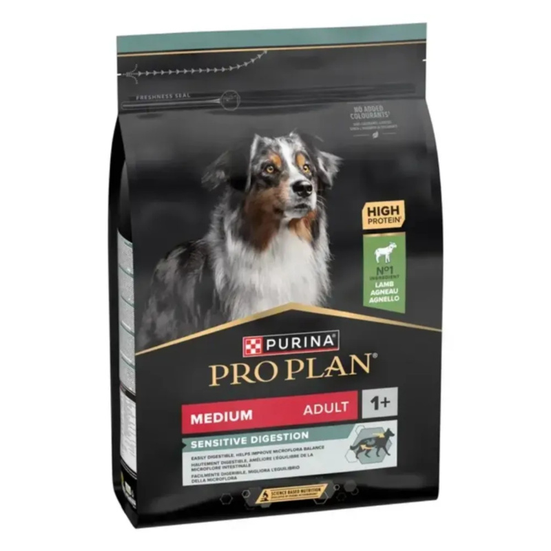 Pro Plan Dog Adult Medium Sensitive Digestion jehně 14kg