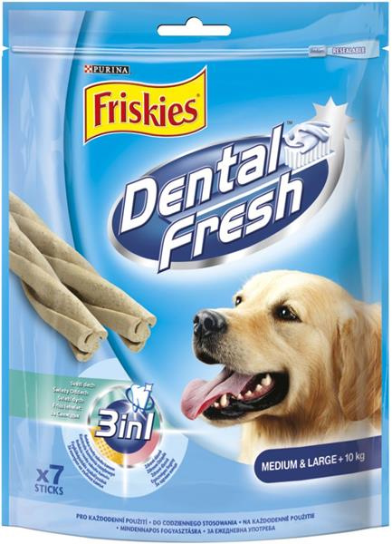 Friskies snack dog - DentalFresh 3 v 1 "M" 180g