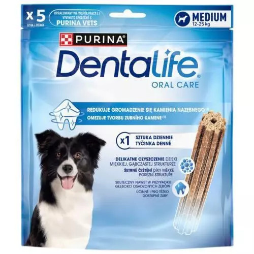 DentalLife pochoutka medium 115g