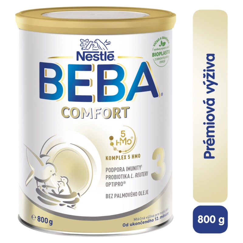 BEBA COMFORT 3 Pokračovací mléko od ukončeného 12. měsíce 800 g