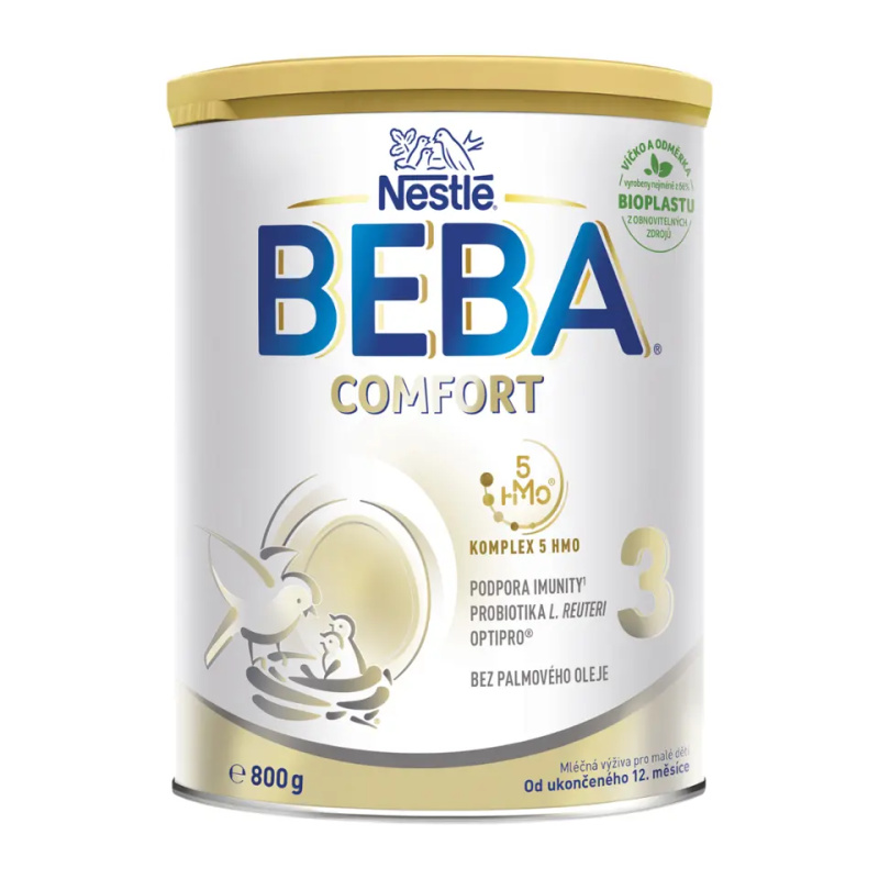 BEBA COMFORT 3 Pokračovací mléko od ukončeného 12. měsíce 800 g