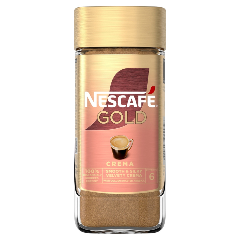 Instantní káva Nescafé Gold - Crema smooth taste, 200 g