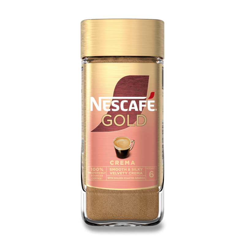 Instantní káva Nescafé Gold - Crema smooth taste, 200 g