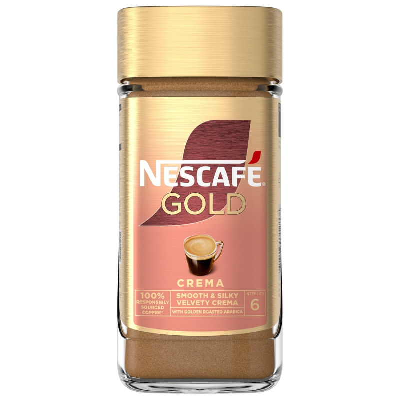 Instantní káva Nescafé Gold - Crema smooth taste, 200 g