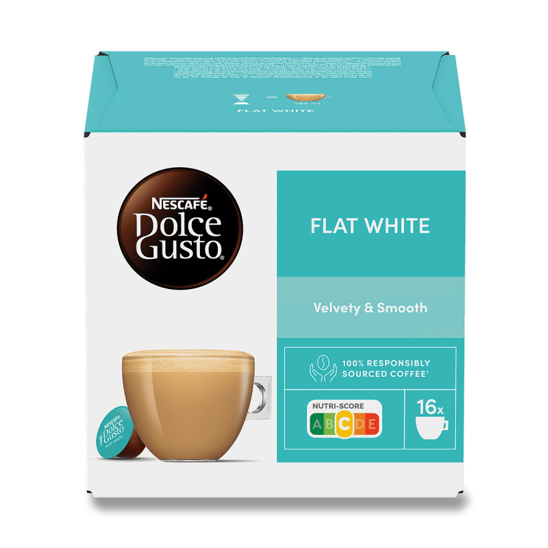 Nescafe Dolce Gusto - Flat White - 16 kapslí
