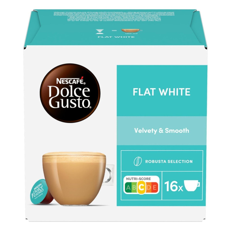 Nescafe Dolce Gusto - Flat White - 16 kapslí