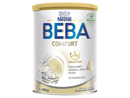 BEBA COMFORT 4 Pokračovací mléko od ukončeného 18. měsíce 800 g
