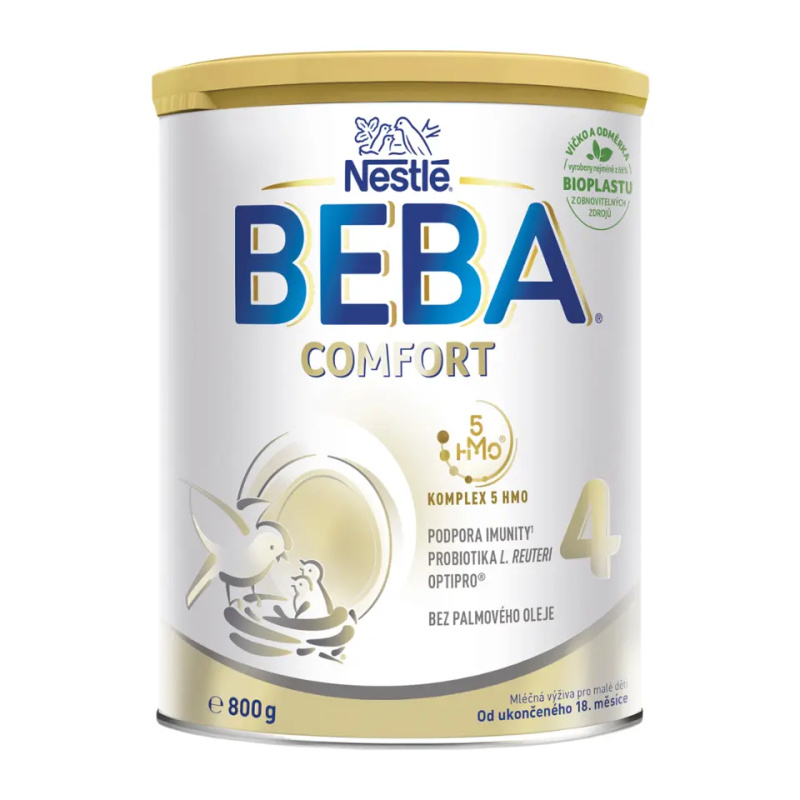BEBA COMFORT 4 Pokračovací mléko od ukončeného 18. měsíce 800 g
