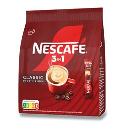 Kávový nápoj Nescafé Classic - 3v1, sáček 10 x 16,5 g