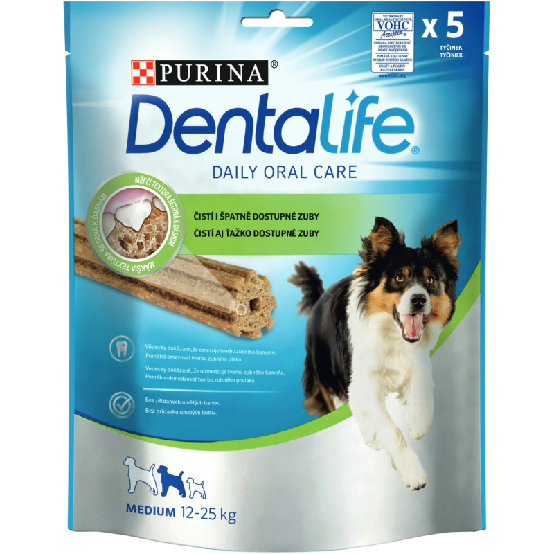 Purina Dentalife Medium 5 ks 115 g