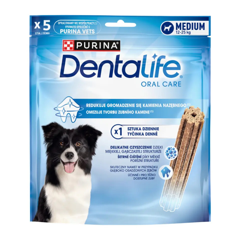 Purina Dentalife Medium 5 ks 115 g