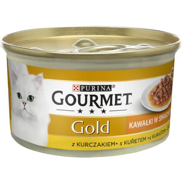 Konz.Gourmet Gold Sauce Del.Kuře v Omáčce 85g