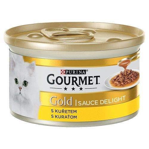 Konz.Gourmet Gold Sauce Del.Kuře v Omáčce 85g