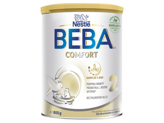 BEBA COMFORT 2 Pokračovací mléko od ukončeného 6.měsíce 800 g