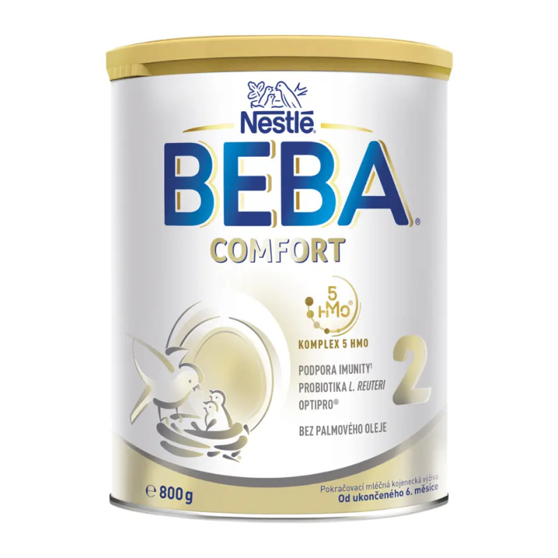 BEBA COMFORT 2 Pokračovací mléko od ukončeného 6.měsíce 800 g