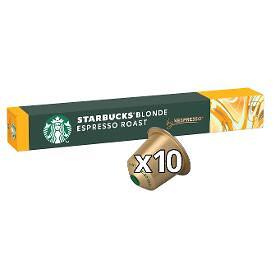 NESTLÉ Starbucks blonde espresso roast 10 kapslí