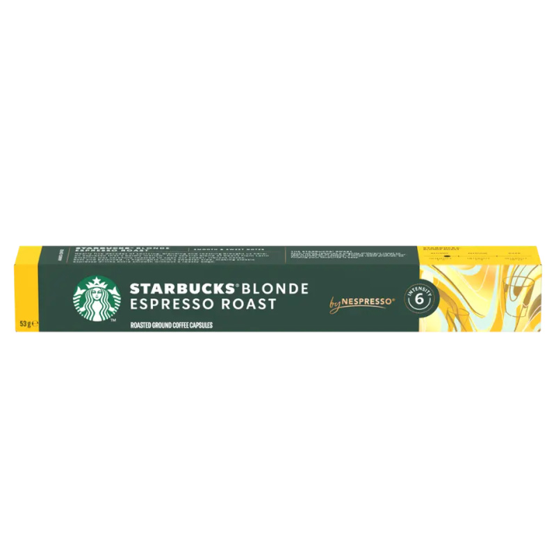 NESTLÉ Starbucks blonde espresso roast 10 kapslí