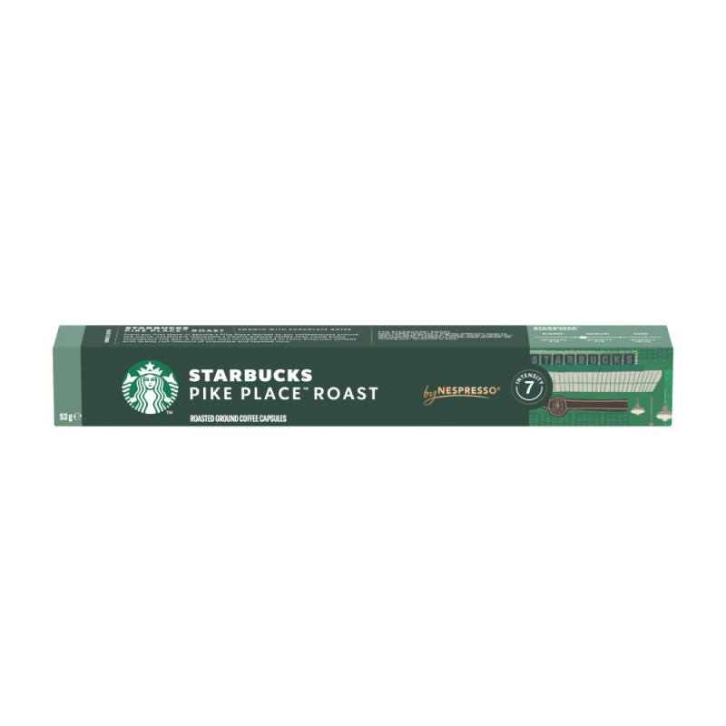 STARBUCKS Pike place roast kapsle 10 kusů