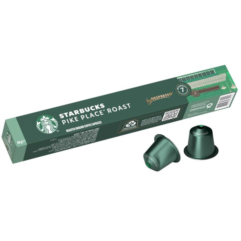STARBUCKS Pike place roast kapsle 10 kusů