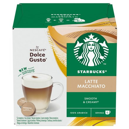 Kapsle Starbucks - Latte macchiato, 12 ks