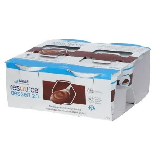 RESOURCE Dessert 2.0 kakao 4 x 125ml