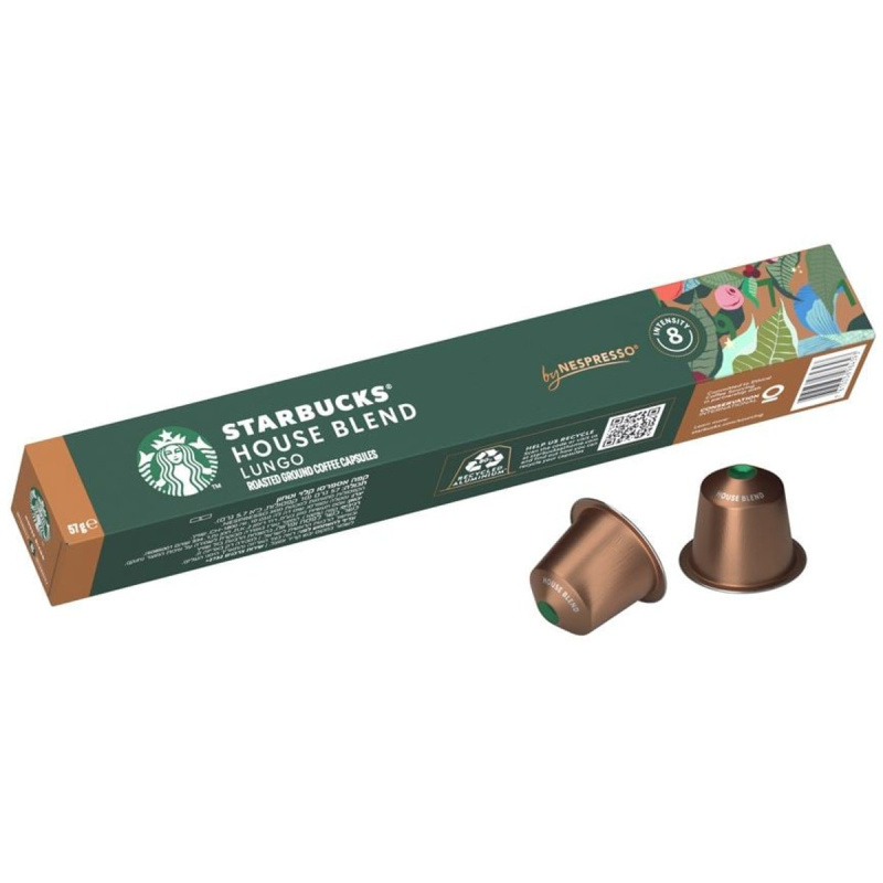 Starbucks House Blend by Nespresso Medium Roast kávové kapsle