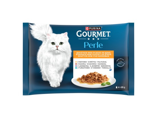 Gourmet Perle mini filetky ve šťávě 4x85g