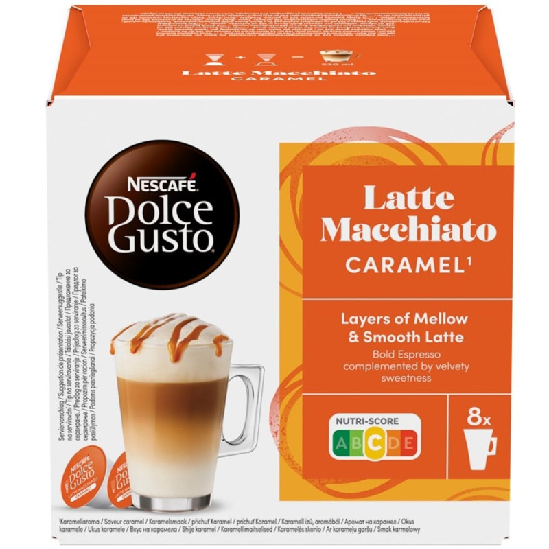 Nescafé Dolce Gusto Latte Macchiato Caramel kapsle