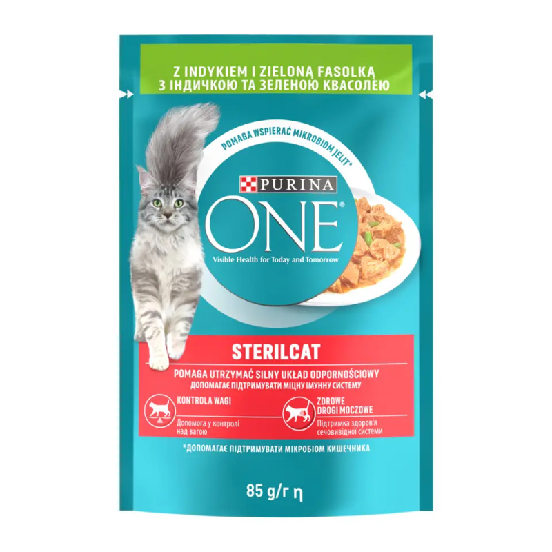 Purina One kapsičky sterilcat minifiletky 85g